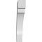 Ekena Millwork 5 1/2-in. W x 34-in. D x 34-in. H Merced Architectural Grade PVC Knee Brace BRCP055X34X34MRC - alternate 4